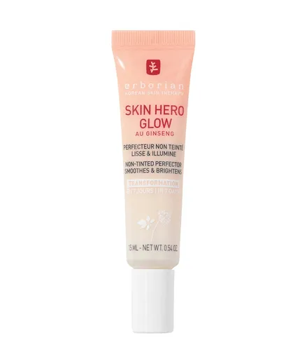 Erborian Zdokonalující a rozjasňující pleťový krém Skin Hero Glow (Non Tinted Perfector Smoothes & Brightens) 15 ml