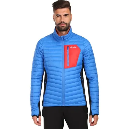 KILPI ACTIS Pánská zateplená bunda, modrá, velikost XXXL