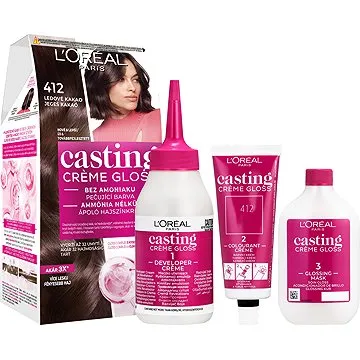 L'ORÉAL CASTING Creme Gloss 412 Ledové kakao (3600521988305)