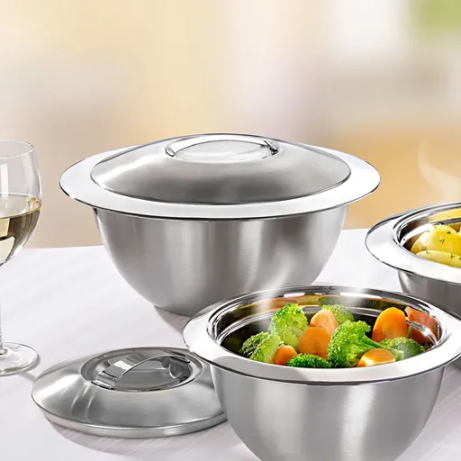 Die moderne Hausfrau Nerezová termo mísa, 3 l