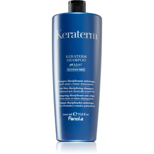 Fanola Keraterm uhlazující šampon pro nepoddajné a krepatějící se vlasy 1000 ml