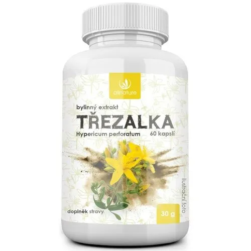 Allnature Třezalka bylinný extrakt 60 cps.