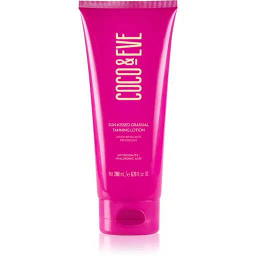Coco & Eve Sunny Honey Sun-kissed Gradual Tanning Lotion samoopalovací mléko pro postupné opálení s vůní Coco-Mango 200 ml