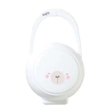 Saro Baby pouzdro na dudlík White (SB148004)