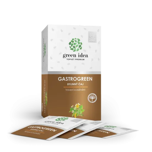 Herbex Gastrogreen - bylinný čaj 20 sáčků - Green idea