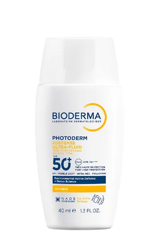 BIODERMA XDefense Neviditelná ultrafluidní ochrana SPF50+ 40 ml