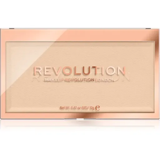 Makeup Revolution Matte Base pudr odstín P2 12 g