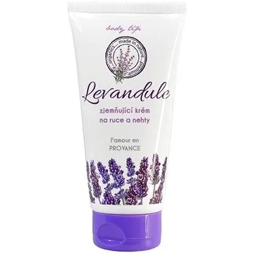 VIVACO Body Tip Premium Zjemňující krém na ruce a nehty levandule v tubě 100 ml (8595635207716)