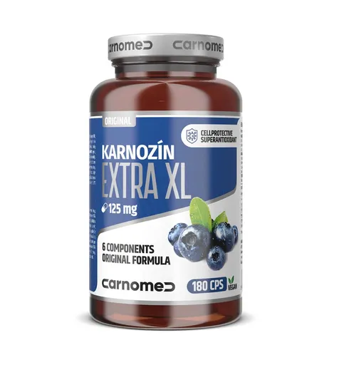 Carnomed Karnozín Extra XL 180 kapslí