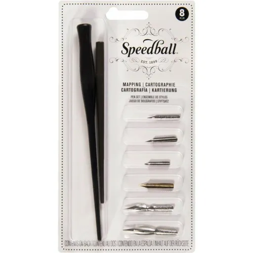 Kaligrafická sada Speedball 6+2ks 2965