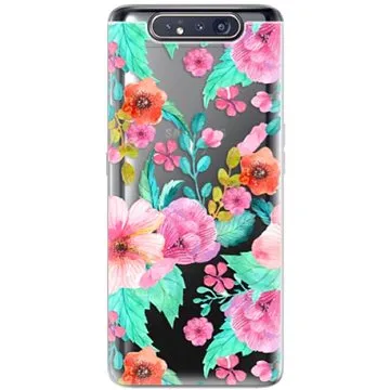 iSaprio Flower Pattern 01 pro Samsung Galaxy A80 (flopat01-TPU2_GalA80)