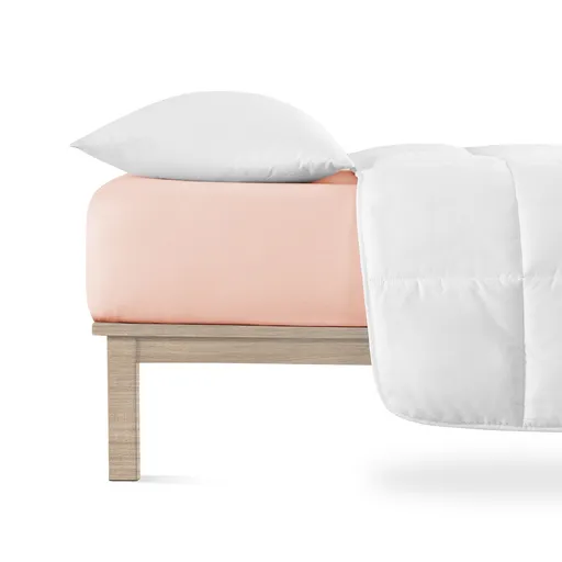 4Home jersey prostěradlo Lycra pudrová, 90 x 200 cm