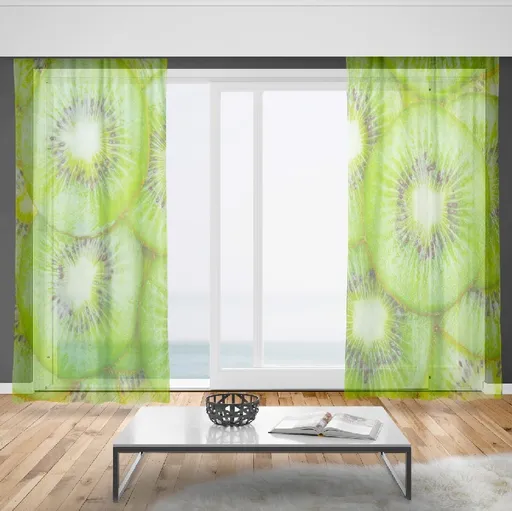 Záclony Kiwi (Rozměr záclony: 150x250)