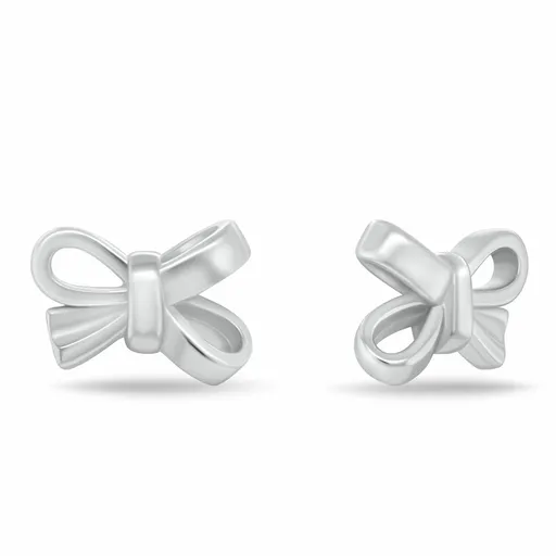 Brilio Silver Stříbrné náušnice Mašličky EA1206W