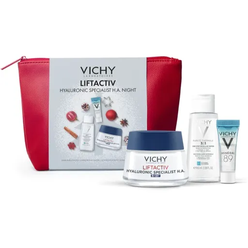 Vichy Liftactiv H.A. Night Set vánoční dárková sada pro zpevnění pleti