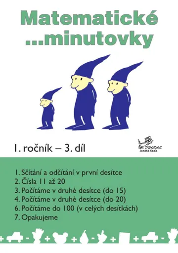 Matematické minutovky pro 1. ročník / 3. díl - Josef Molnár, Hana Mikulenková