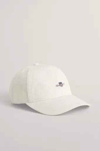 KŠILTOVKA 1-6 LET GANT SHIELD COTTON TWILL CAP EGGSHELL