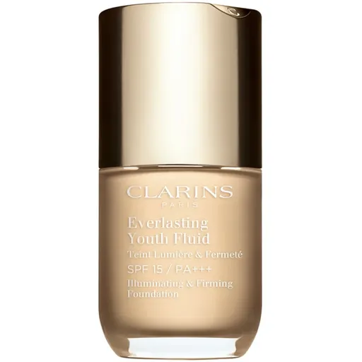 Clarins Everlasting Youth Fluid Foundation rozjasňující make-up SPF 15 odstín 100.5 Cream 30 ml