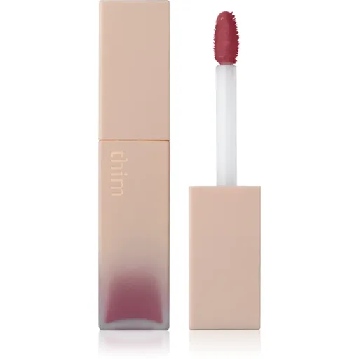 thim Satin Lip Glaze dlouhotrvající lesk na rty s hydratačním účinkem odstín 05 Muted Plum 6 g