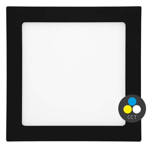 Ecolite SMD panel 30x30cm, 25W, CCT, IP44, 2260lm LED-WSQ-CCT/25W/CR