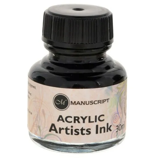 Kaligrafický inkoust Manuscript 30ml – černý