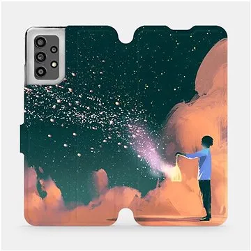 Flip pouzdro na mobil Samsung Galaxy A32 LTE - VA14P Postava s lampou (5903516719228)