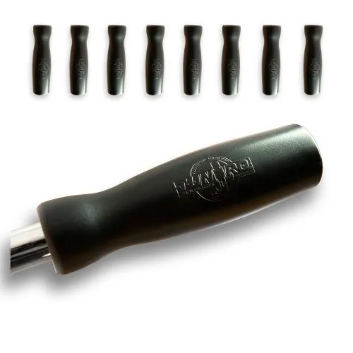 TUNIRO 1376 Rukojeť na stolní fotbálek z PVC černá 8 kusů