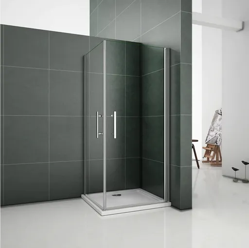 H K Sprchový kout SOLO D1 R768, 76x80x185 se dvěma jednokřídlými dveřmi, rohový vstup SE-SOLOD1R768