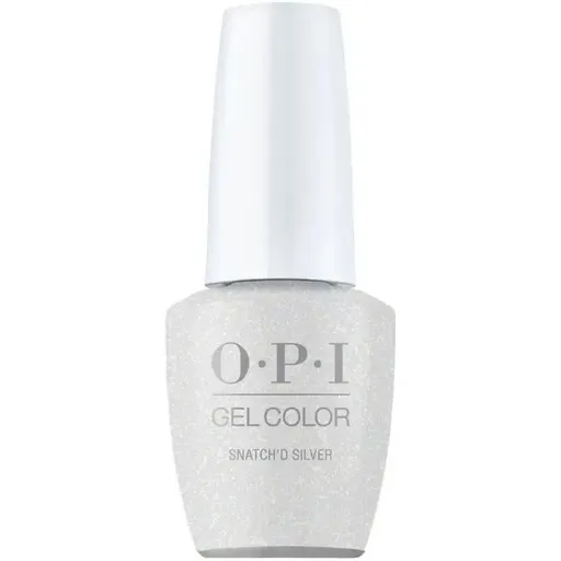 OPI Gelový lak na nehty GelColor 15 ml Snatch'd Silver