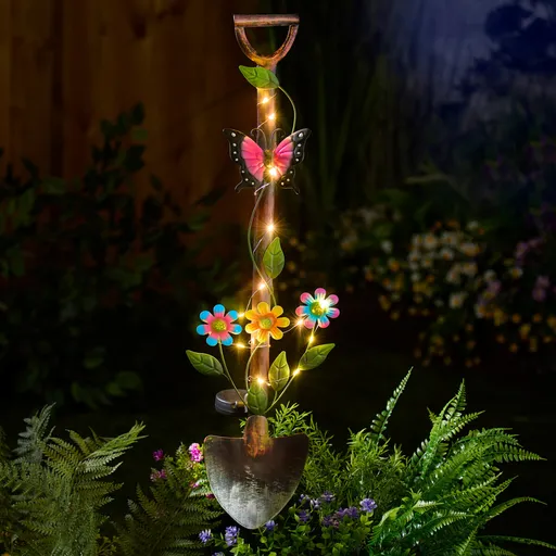 Solární zahradní zápich „Rýč“