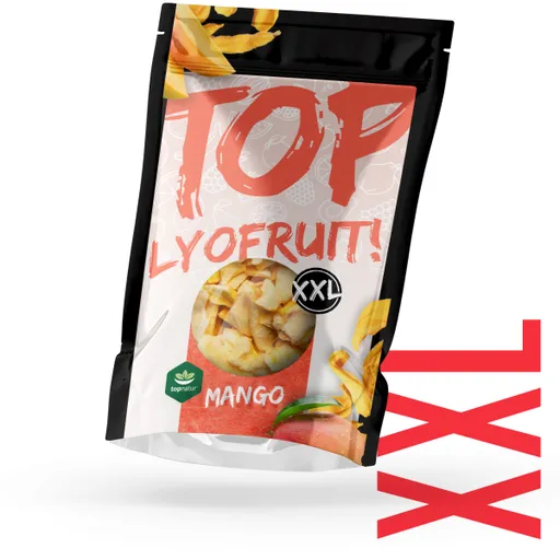 TOPNATUR LYOFILIZOVANÉ MANGO XXL 125 G Sušené ovoce, , velikost 125 G