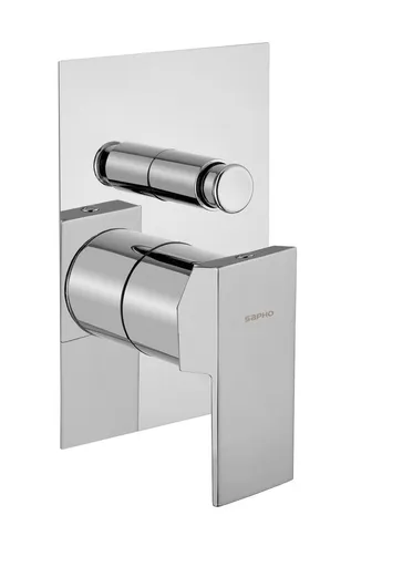 SAPHO SPECTRE podomítková sprchová baterie, 2 výstupy, chrom 1102-42C