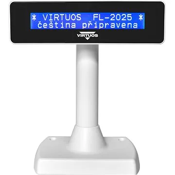 Virtuos LCD FL-2025MB 2x20 bílý (EJG0007)
