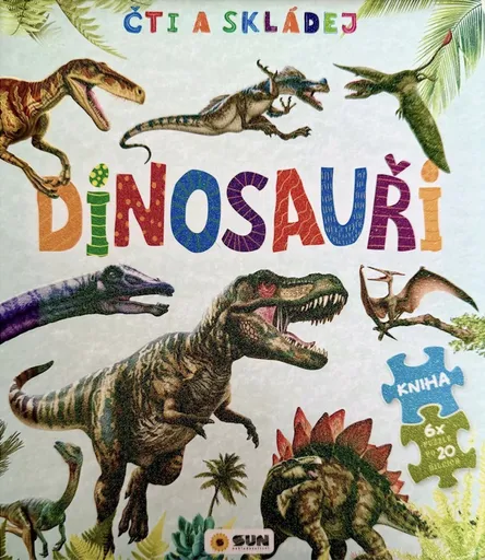 Čti a skládej - DINOSAUŘI
