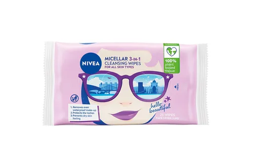 Nivea Čistící micelární ubrousky 25 ks
