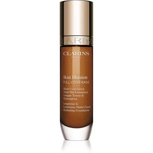 Clarins Skin Illusion Hydrating Foundation vysoce krycí make-up odstín 118N 30 ml