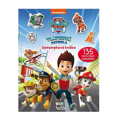 JIRI MODELS Samolepková knížka Tlapková patrola 1 ks