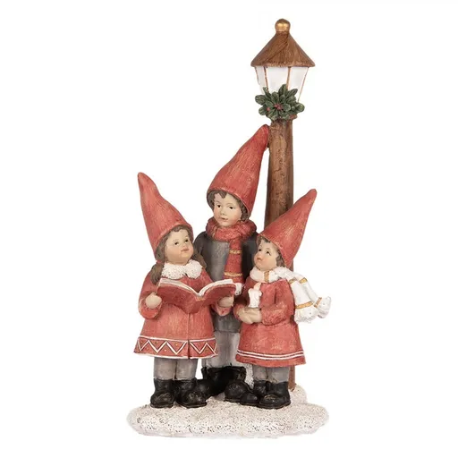 Černý antik kovový dekorační podnos Dorothée - 55*20*14 cm Clayre & Eef