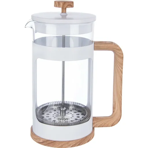 Orion Skleněná konvice/french press Whiteline 1 l, 1 l