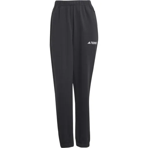 adidas W MULTI TERREX KNIT PANTS Dámské outdoorové kalhoty, černá, velikost