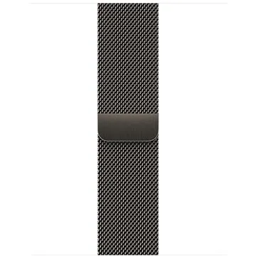 Apple Watch 45mm Grafitově šedý milánský tah řemínek (ML773ZM/A)