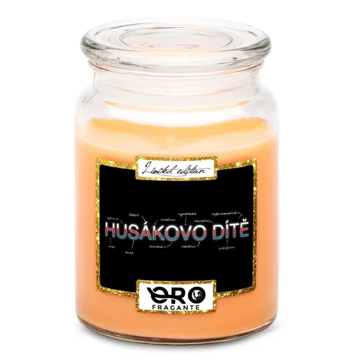 Svíčka Husákovo dítě – vlastnosti (Vůně svíčky: Tropické ovoce)