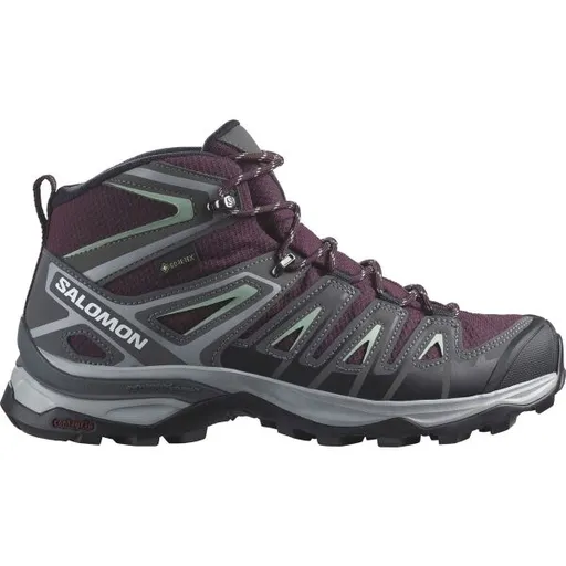 Salomon X ULTRA PIONEER MID GTX W Dámská turistická obuv, tmavě šedá, velikost 38 2/3
