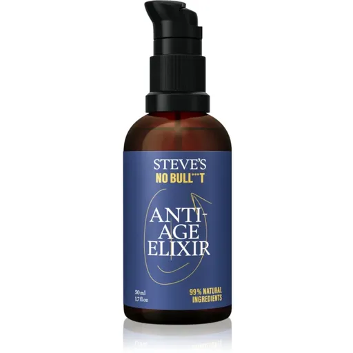 Steve's No Bull***t Anti-Age Elixir hydratační sérum proti vráskám pro muže 50 ml