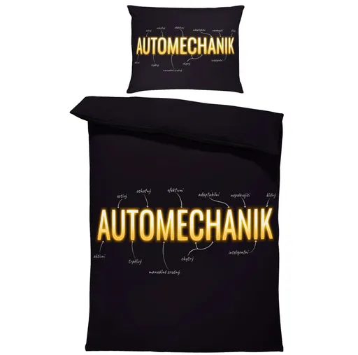 Povlečení Automechanik – vlastnosti (Rozměr : 1x140/220 + 1x90/70)