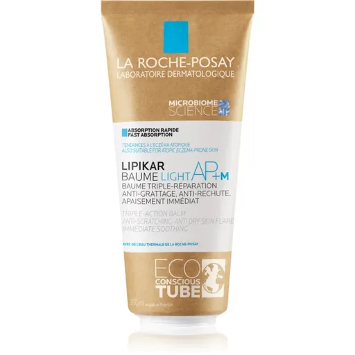 La Roche-Posay Lipikar Baume AP+M Light regenerační tělový balzám pro suchou a citlivou pokožku 200 ml