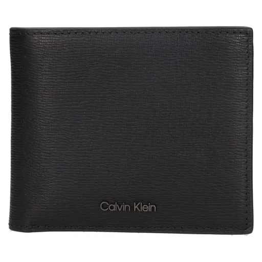 Pánská kožená peněženka Calvin Klein Sejmon - černá