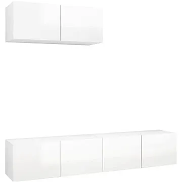 SHUMEE 3 ks bílá s vysokým leskem, 3079331 (3079331)