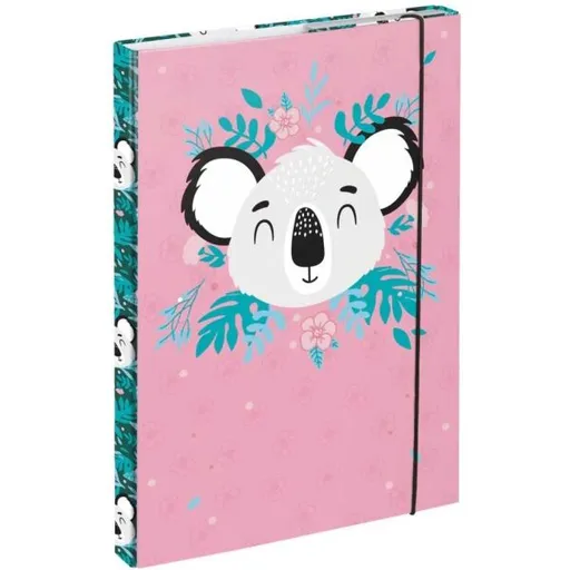 BAAGL BABY KOALA Desky na školní sešity A4, růžová, velikost
