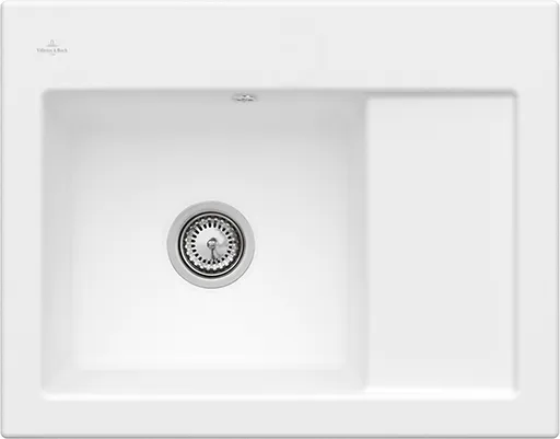 Keramický dřez Villeroy & Boch Subway 45 Compact, 331201RW, Stone White 331201RW